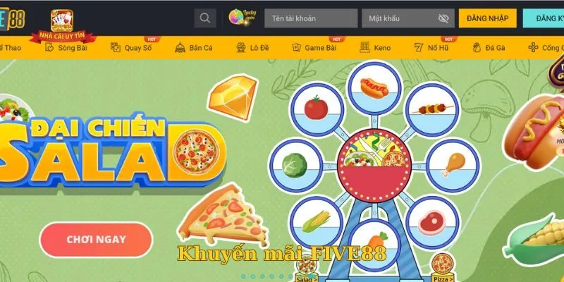 Tìm hiểu về các khuyến mãi FIVE88 hot hit nhất năm 2025