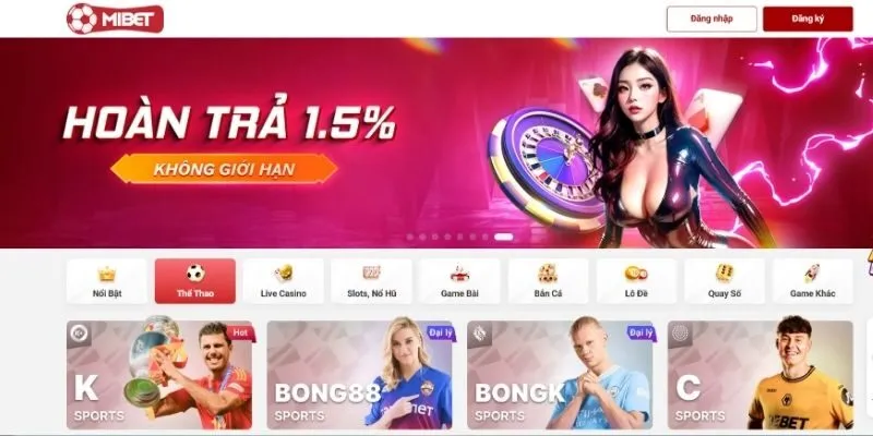Khuyến mãi hoàn trả cược cho hội viên tại MIBET