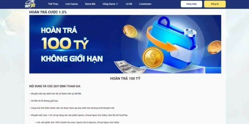 Những lưu ý khi tham gia và nhận khuyến mãi tại SKY88