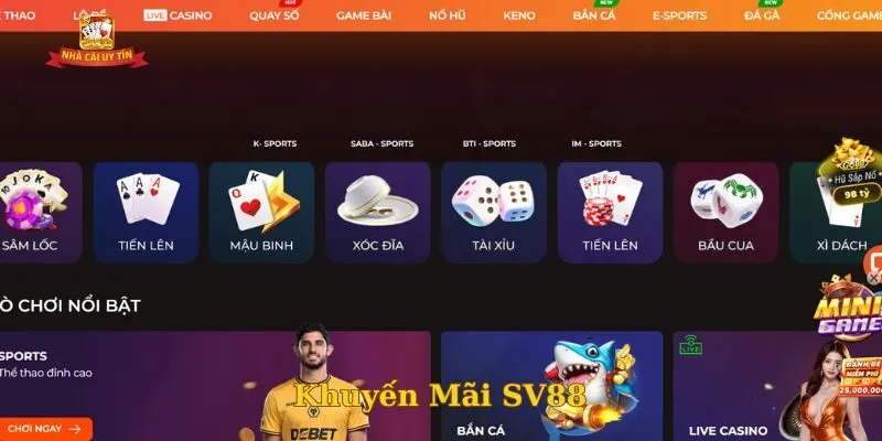 Những lý cho mà anh em người chơi không thể bỏ lỡ tại nhà cái SV88 