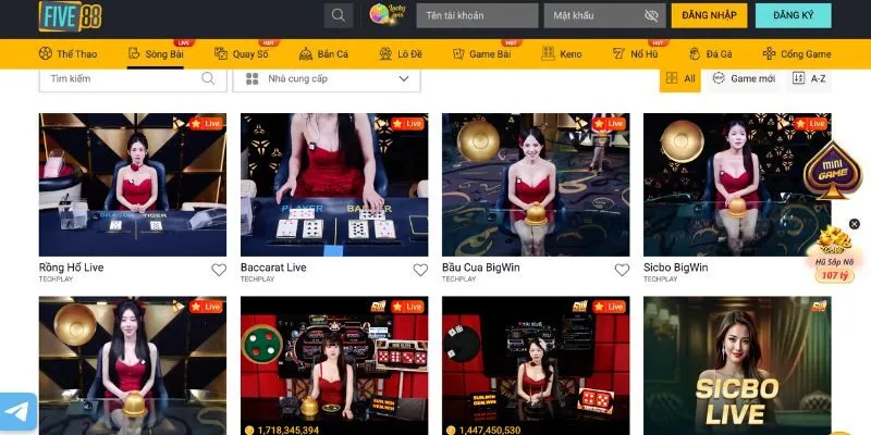 Thông tin giới thiệu về FIVE88