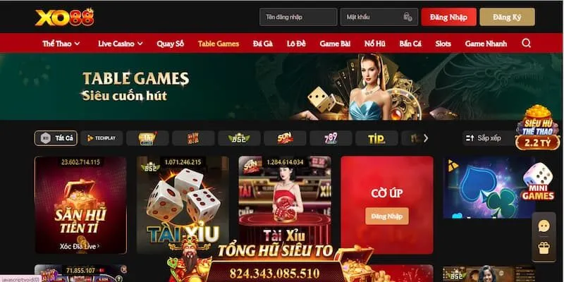 Thông tin giới thiệu về Xo88
